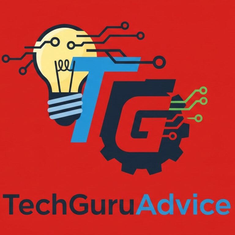 TechGuruAdvice logo – tech tips, how-to guides and technology advice