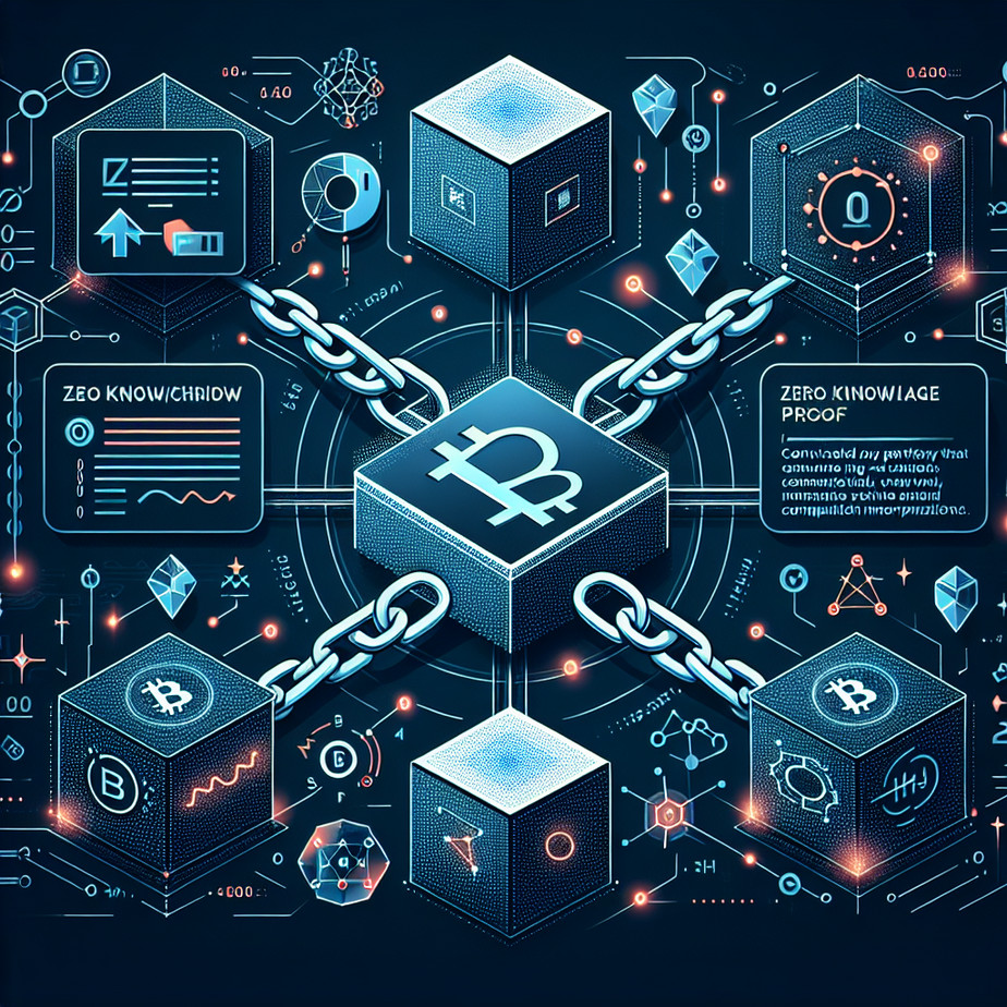 Conceptual image showcasing Zero Knowledge Proof in blockchain technology