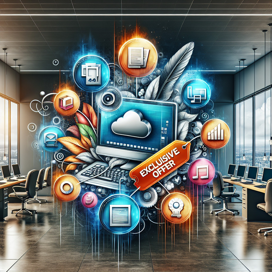 Microsoft Office suite with lifetime license discount