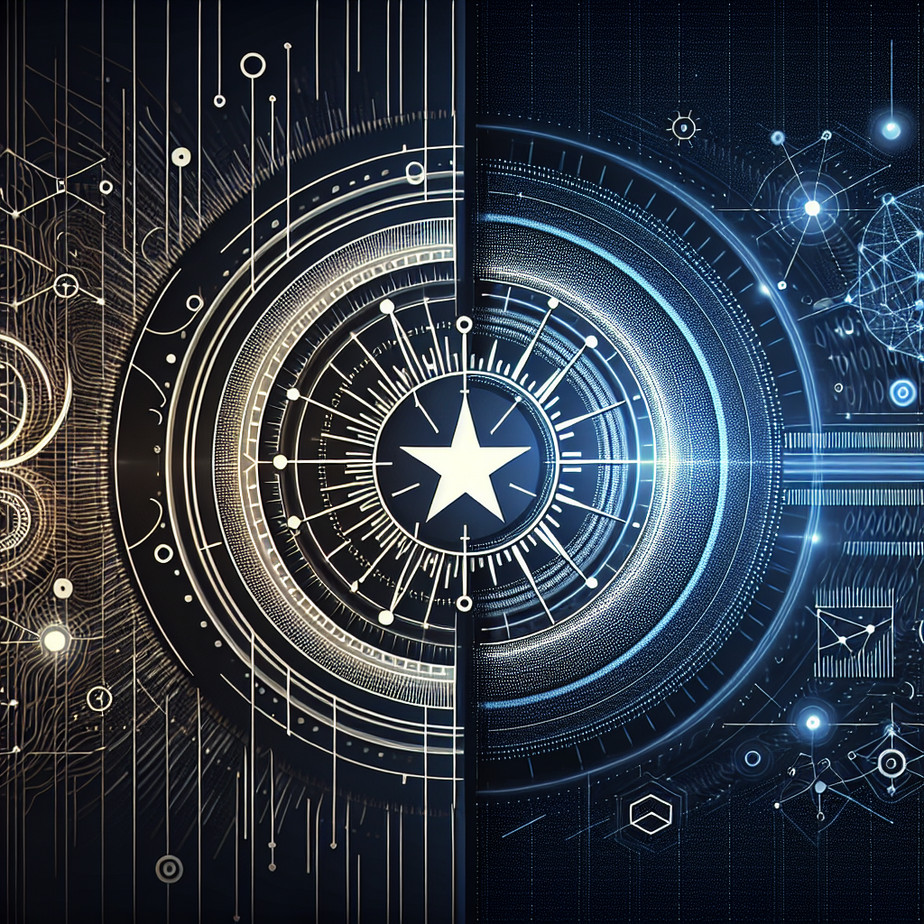 A visual comparison of Kyivstar and Core AI logos.